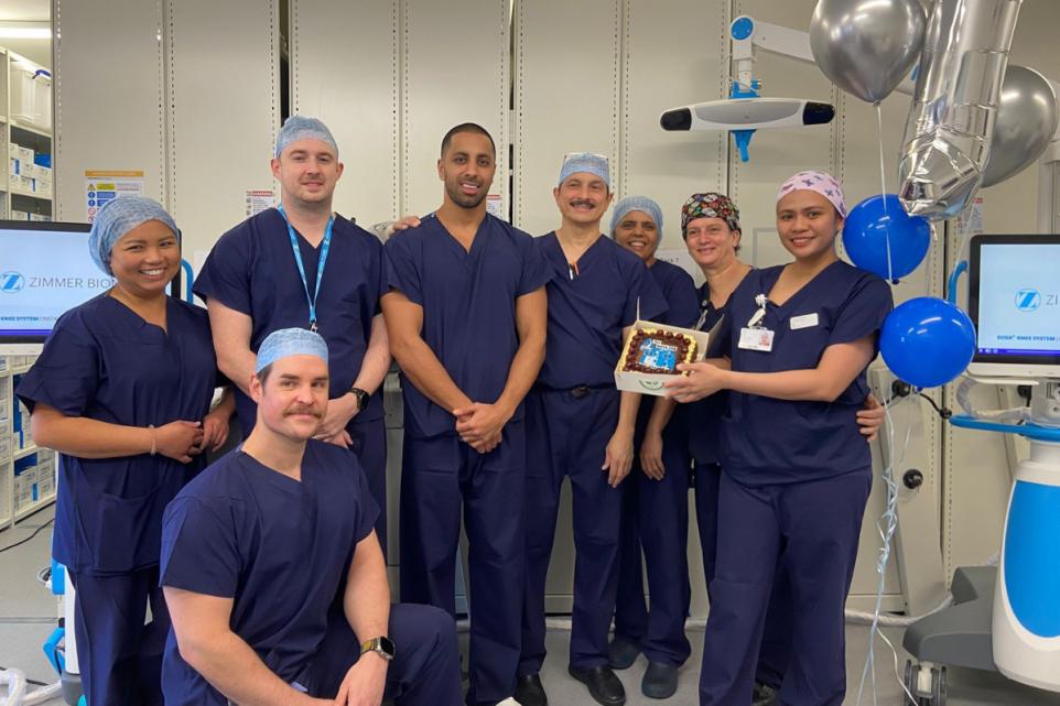 Nikhil Pradhan, consultant orthopaedic surgeon