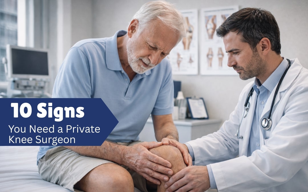 10 signs you need private knee surgeon