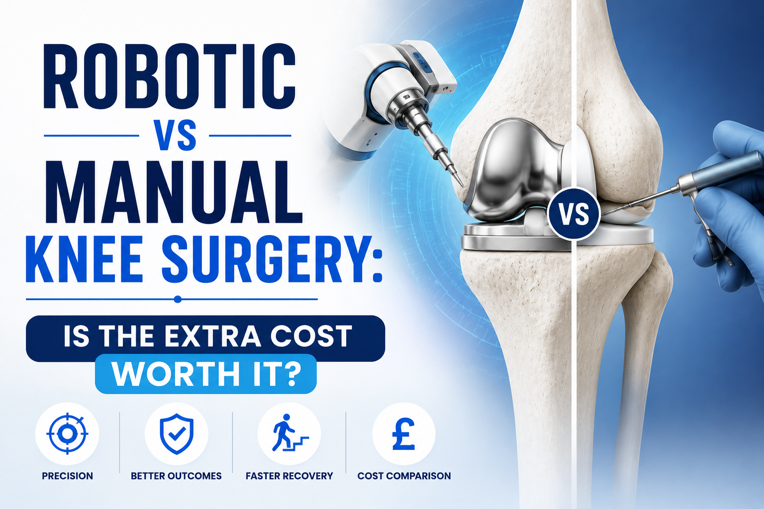 Knee Surgery Robotic vs Manual Knee Surgery
